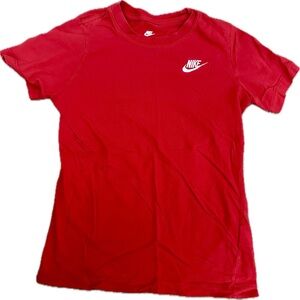 Nike Kids Bright Red Short Sleeve Tee